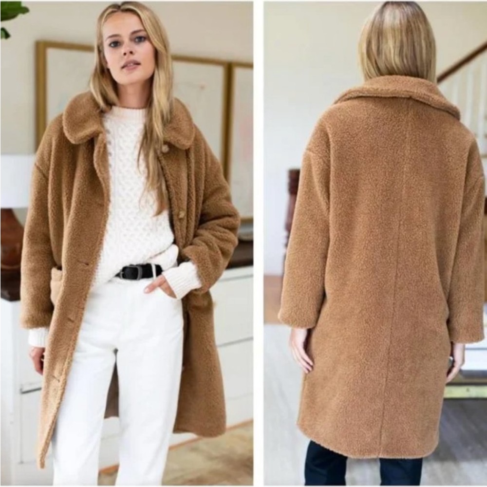 Emerson Fry Teddy Coat, size Small